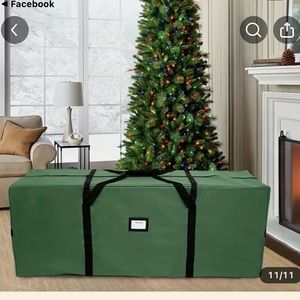 Easy to carry large size Christmas storage bag.